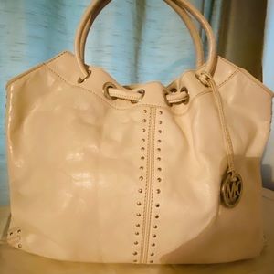 Michael Kors Cream Shoulder Bag